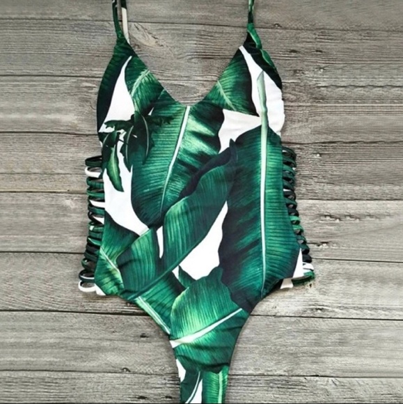 Twilight Gypsy Collective Other - HOST PICK! 💚 Tropical Palm Leaves Swimsuit